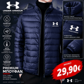 Αντιανεμικό Αδιάβροχο Μπουφάν Under Armour Μπλε