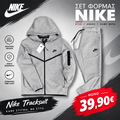 Σετ Nike Tech Fleece Γκρι