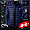 Αντιανεμικό Αδιάβροχο Μπουφάν Moncler Μπλε
