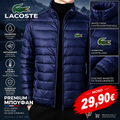 Αντιανεμικό Αδιάβροχο Μπουφάν Lacoste Μπλε