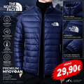 Αντιανεμικό Αδιάβροχο Μπουφάν The North Face Μπλε
